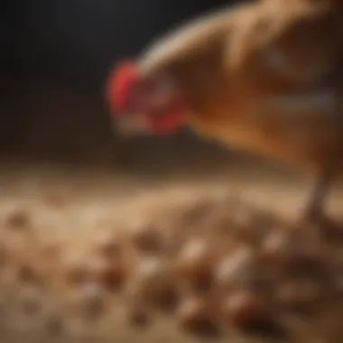 High-quality organic feed for poultry