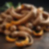 Vibrant turmeric roots showcasing their natural color