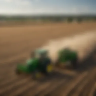 Precision Farming: Maximizing Crop Yields Precision farming in action with GPS-guided equipment