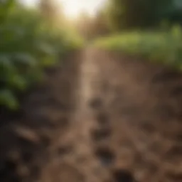 Regenerative agriculture practices enhancing soil health