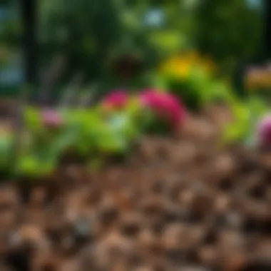 Creating Resilient Landscapes through Mulching A well-maintained garden landscape illustrating sustainable practices