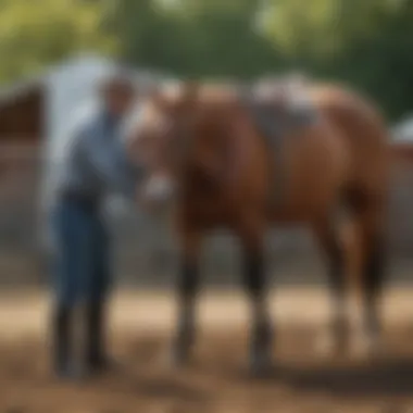 Installation process of the Little Giant Horse Waterer