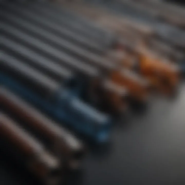 Comparison chart of different materials used in water pipes