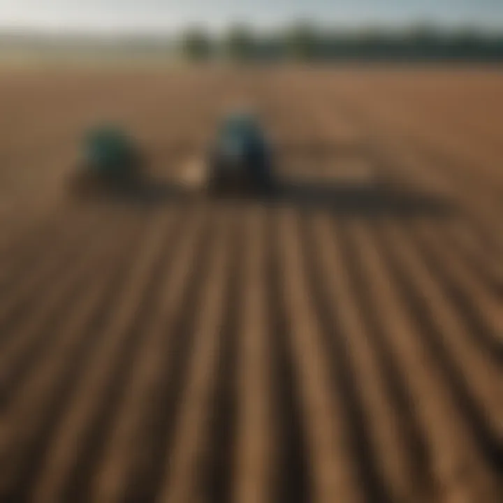 Maxigrow application in a field