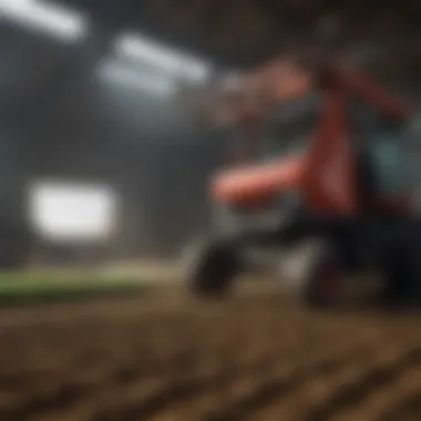 Innovative Lifting Technology by Maxilift Inc. Maxilift Inc. showcasing innovative lifting technology in agriculture