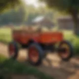 Innovative design of a motorized farm cart