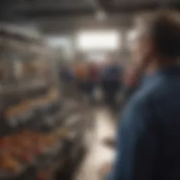 Networking at a local manufacturing job fair