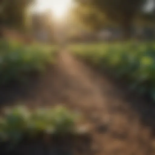 A flourishing small farm with diverse crops