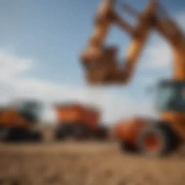 Versatility of Nortrac Loader in Action Nortrac loader in action at a construction site demonstrating its versatility