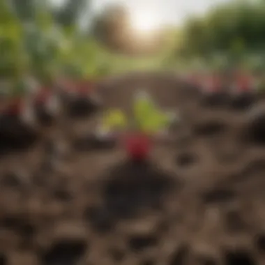 Ideal Soil Composition for Beet Growth Nutrient-rich soil for beet cultivation
