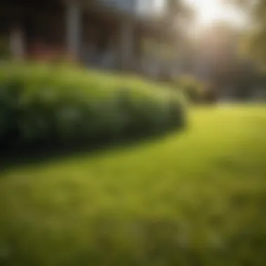 Maintaining a Thriving Lawn in Alabama Vibrant lawn in Alabama with healthy grass after maintenance
