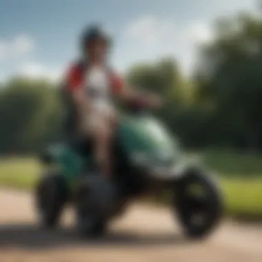 Seamless Mobility for Athletes Cricket players using electric carts for transportation