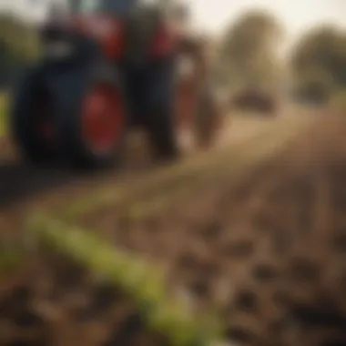 Precision Planting in Action Illustration of precision planting plates in action during a planting operation.