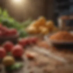 Selection of high-quality raw materials for food production