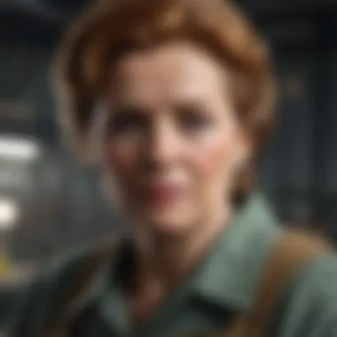 Thatcher in Action Illustration of a thatcher in operation