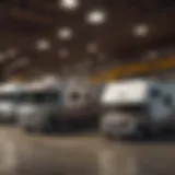 Showcasing a variety of recreational vehicles at a dealer in Waterloo