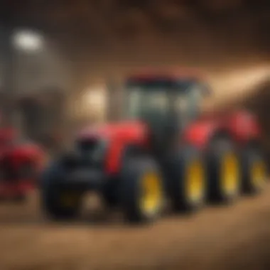 Overview of Scruggs tractor packages showcasing various models