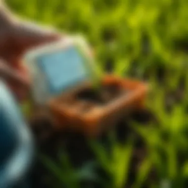 Understanding Soil Requirements for Grass Seed Soil testing kit used for lawn preparation