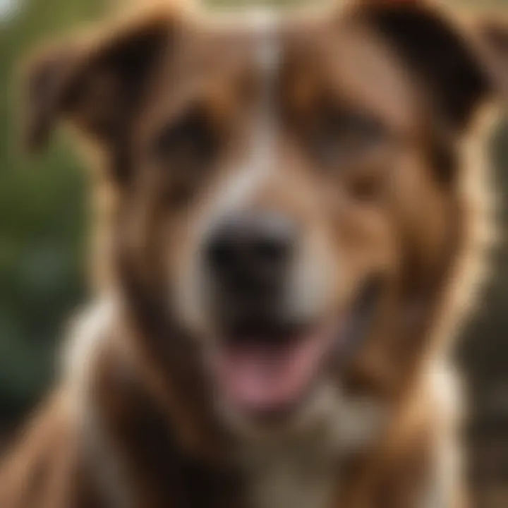 Diagram depicting potential side effects of oral medications for dogs