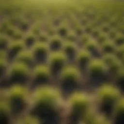 Vibrant sod fields showcasing diverse turfgrass varieties in Perris