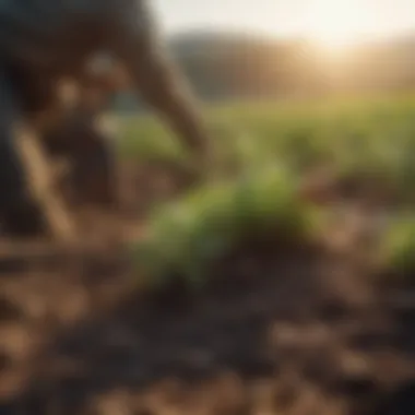 Sustainable Approaches in Agriculture Farmers implementing sustainable practices