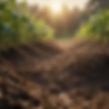 The Foundation of Nutrient-Rich Crops Healthy soil enriched with organic matter