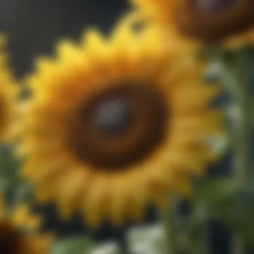 Chemical structure of sunflower oil