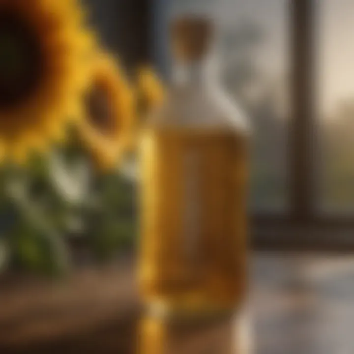 Applications of sunflower oil in industries