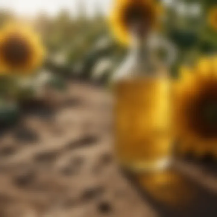 Sunflower oil production process overview