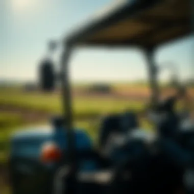 Sustainable Rural Landscape A serene rural landscape emphasizing sustainable practices