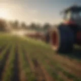 Diverse types of pesticides used in agriculture