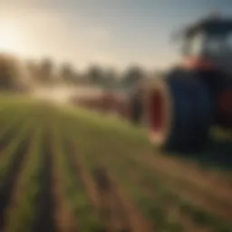 Diverse types of pesticides used in agriculture