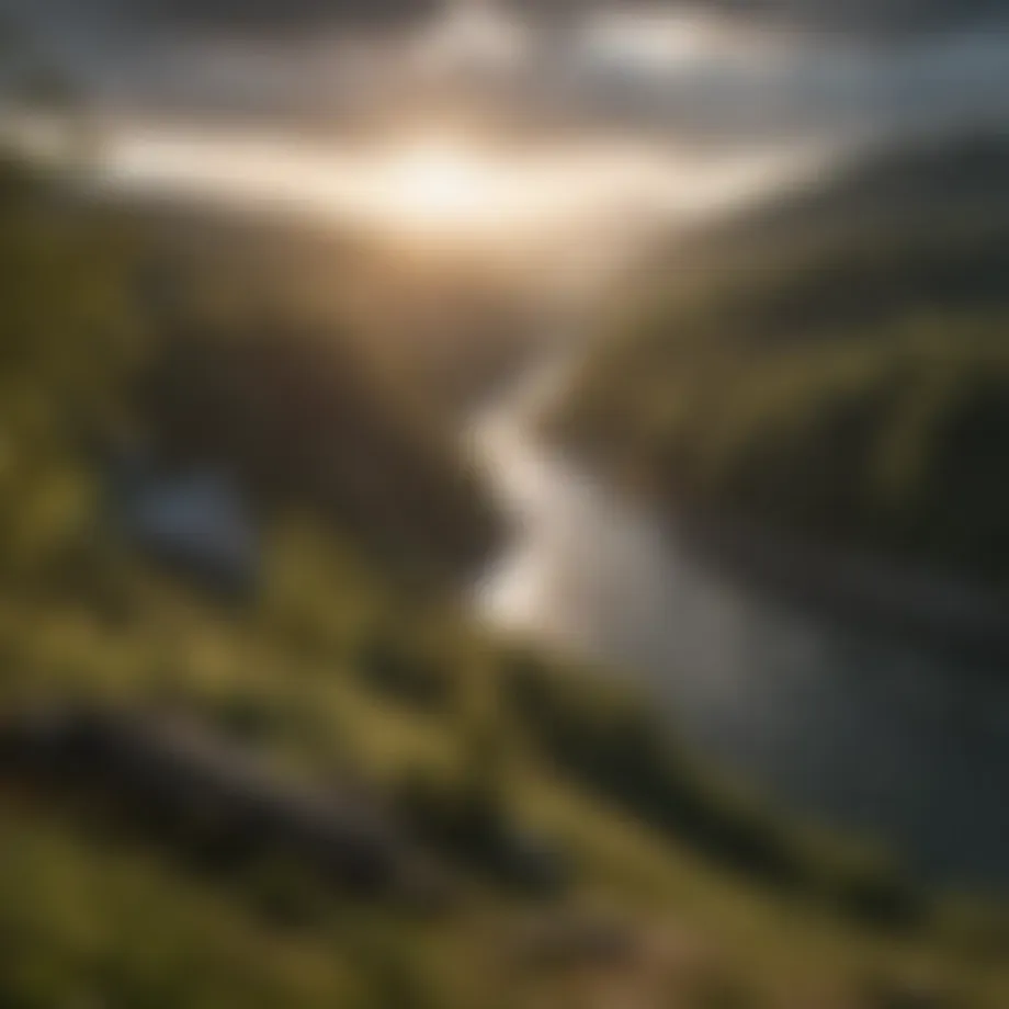 A scenic view of the West Virginia landscape, highlighting the region's natural beauty