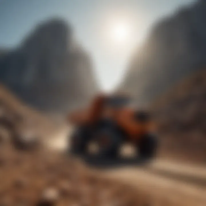 Environmental considerations for rock truck usage