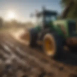 A lush field showcasing the benefits of effective muck management