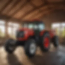 Modern tractor house showcasing innovative design and technology integration