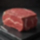 Visual representation of beef cut grades