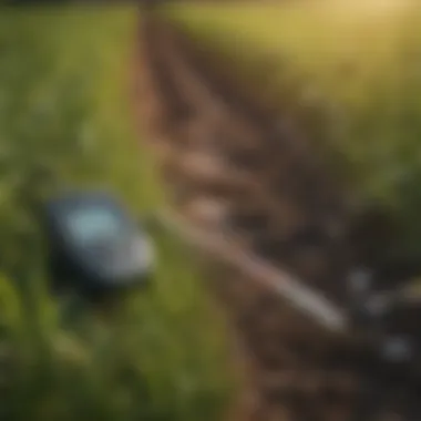 Using TDS Meters in Agriculture Agricultural field with TDS meter in action
