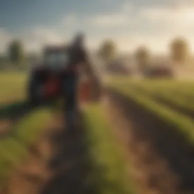 Farmers utilizing climate data for crops