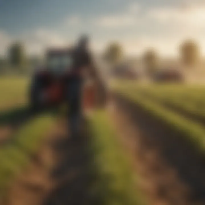 Farmers utilizing climate data for crops