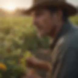 Diverse crops showcasing agricultural richness