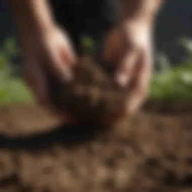 The Importance of Soil Health in Crop Cultivation Diagram showcasing soil health and its significance