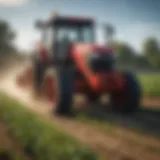 Visual representation of herbicide application in agriculture
