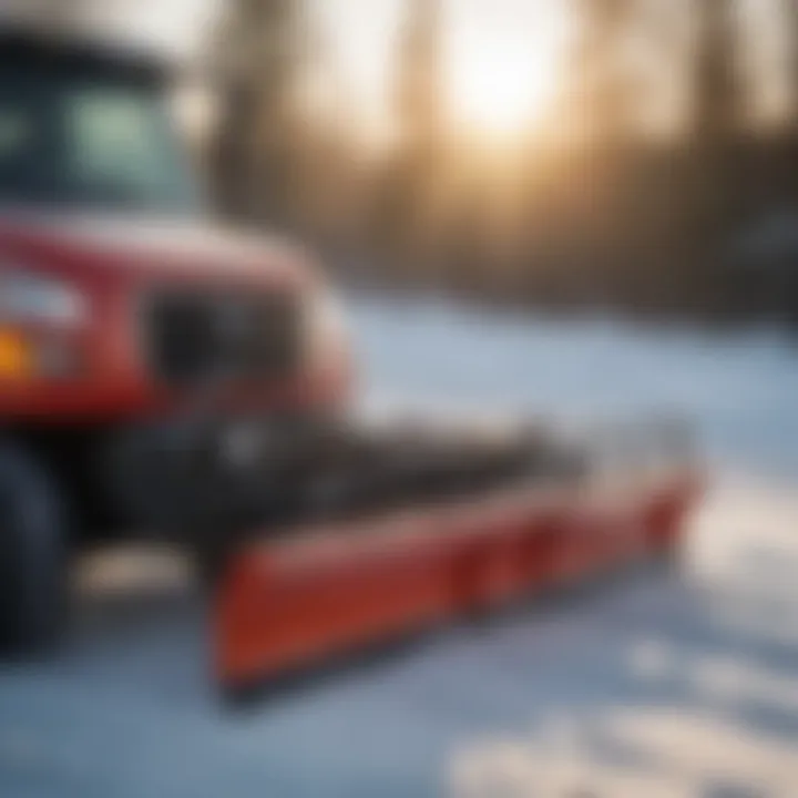 Different types of hitch carriers available for snowblowers