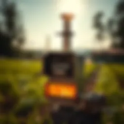 Diagram illustrating the components of a multi-fuel furnace