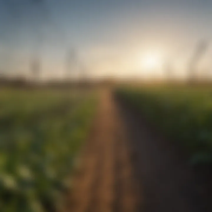 Diverse crops protected by premier netting fences