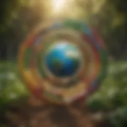 Visual representation of the interconnected Sustainable Development Goals