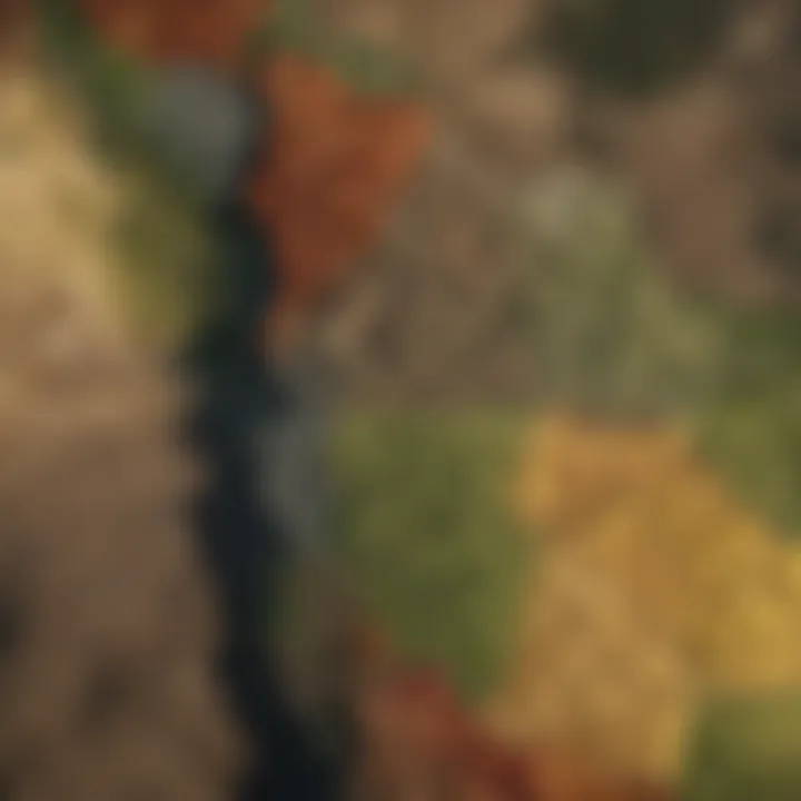 Map highlighting regional price variations for Simparica Trio