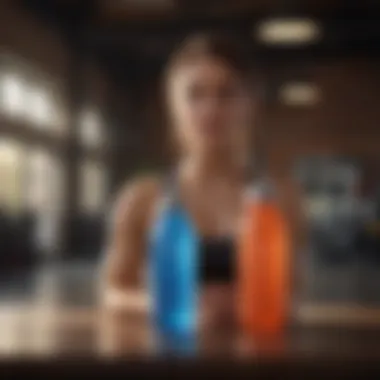 Essential Hydration for Training Hydration station with various beverage options for optimal performance