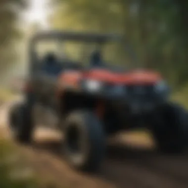 Exploring Features of Polaris Crew UTV Detailed view of Polaris Crew UTV features
